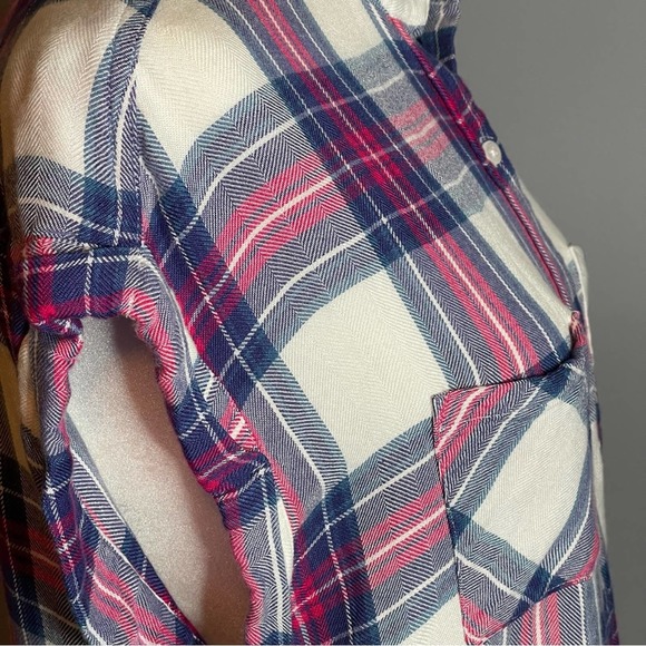 Rails Brit Sleeveless Plaid Shirt - Size S - very soft - like new condition - Picture 5 of 14